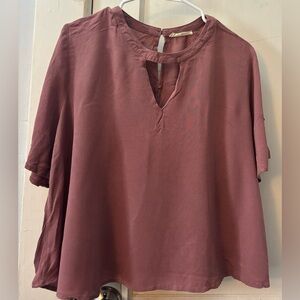 Pink/Mauve blouse/top Elodie Size XL